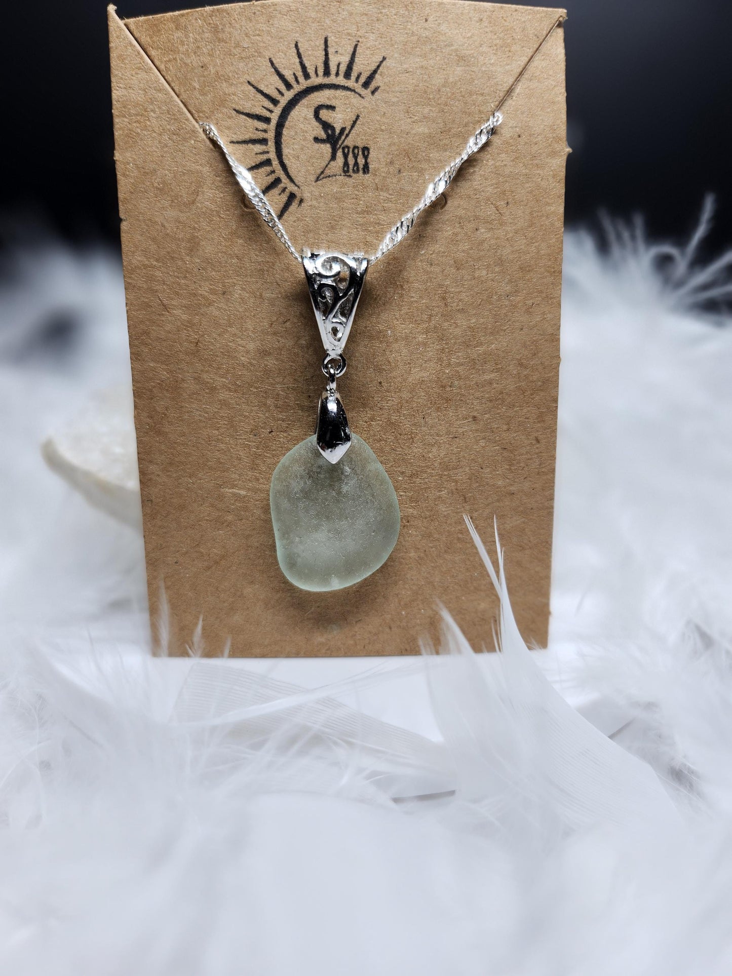 Seaglass Pendant Necklace