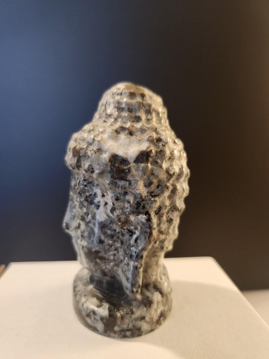 Yooperlite Buddha Statue Head