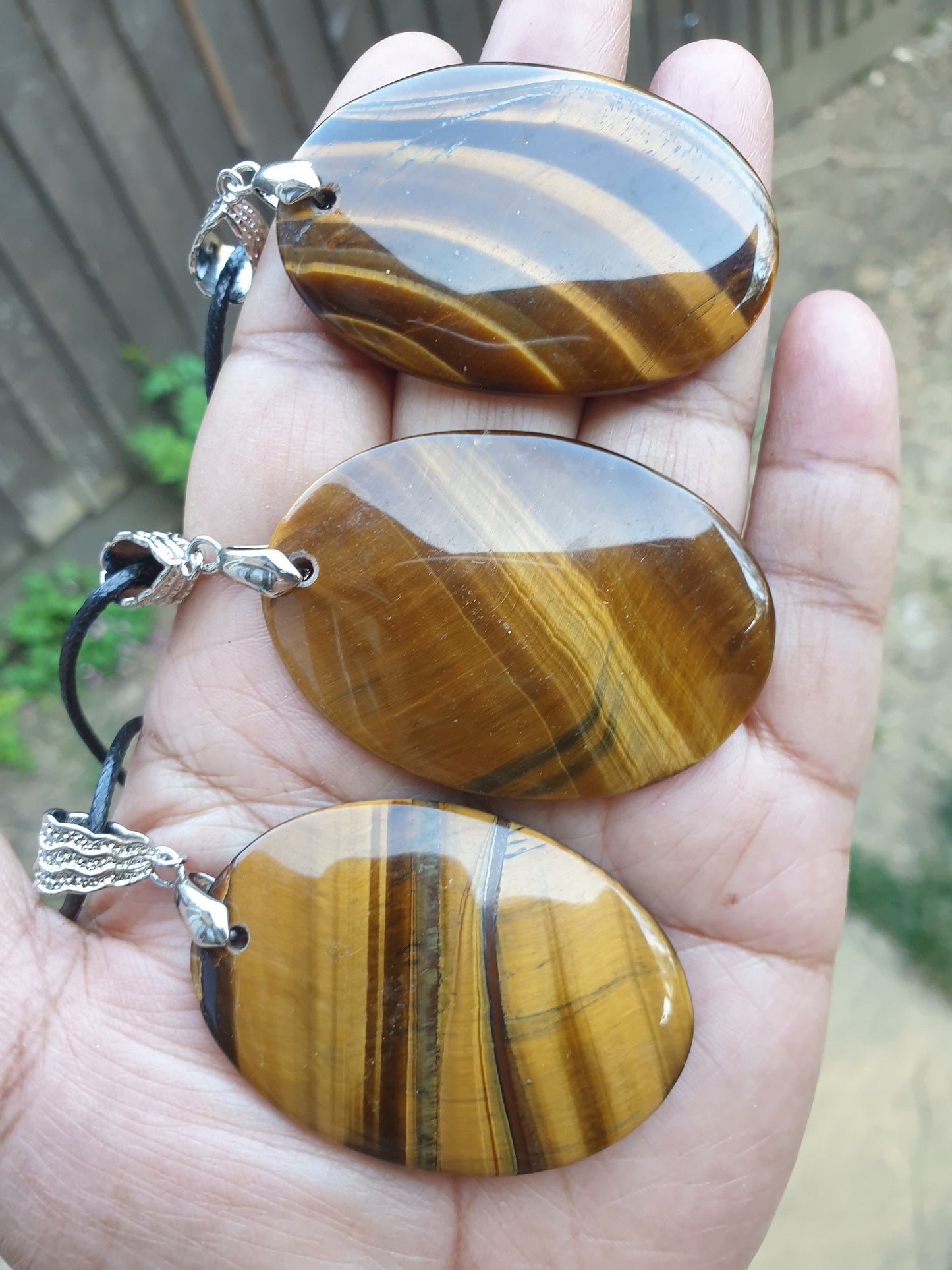 Tiger's Eye Pendants