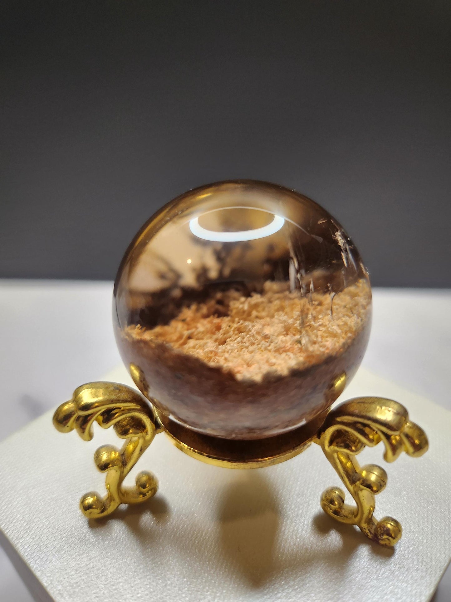 Lodolite, Garden Quartz Sphere
