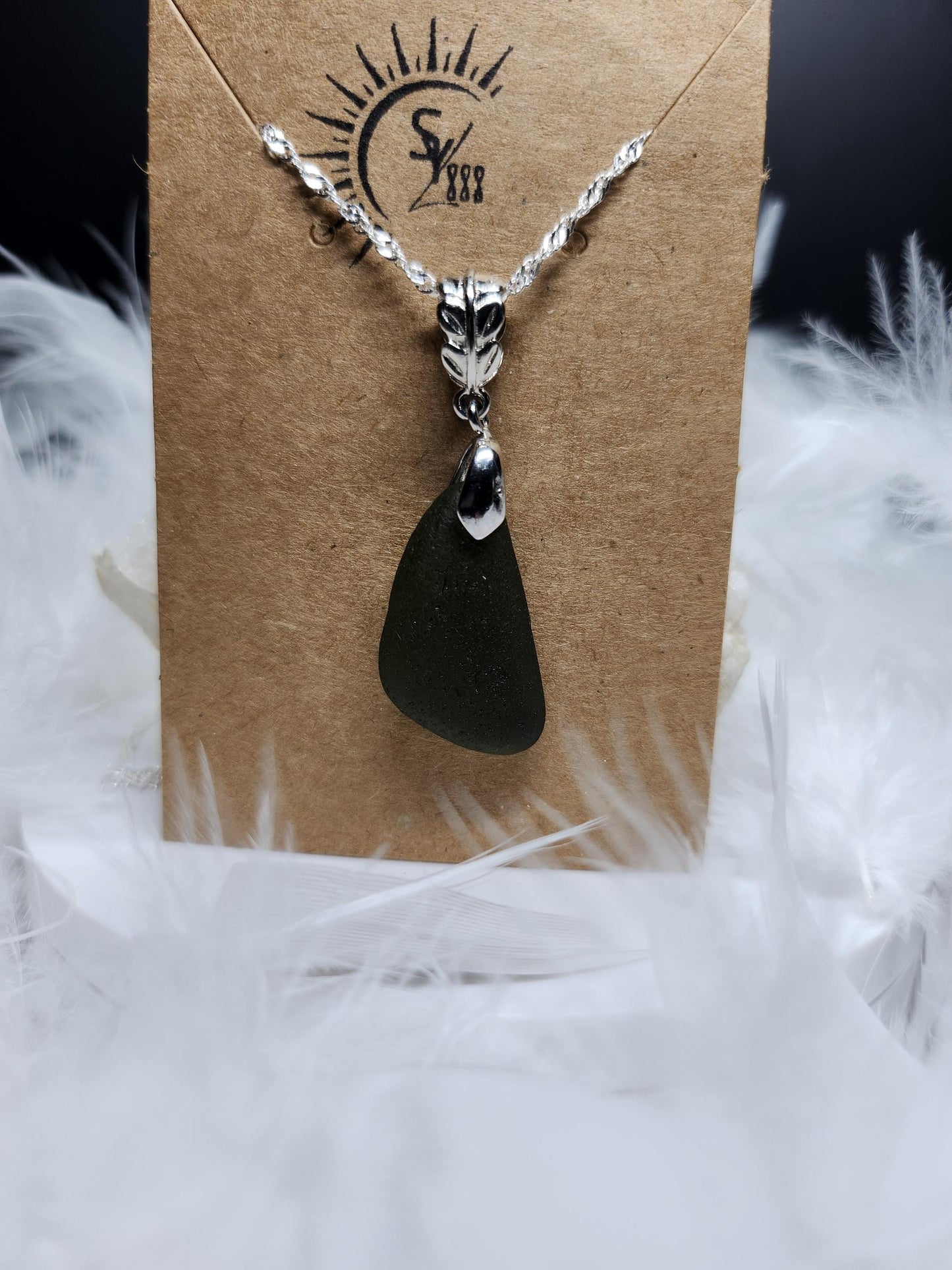 Seaglass Pendant Necklace