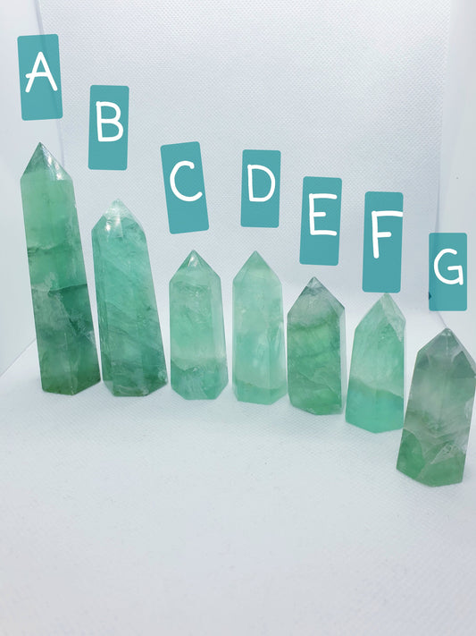 Green Fluorite Towers