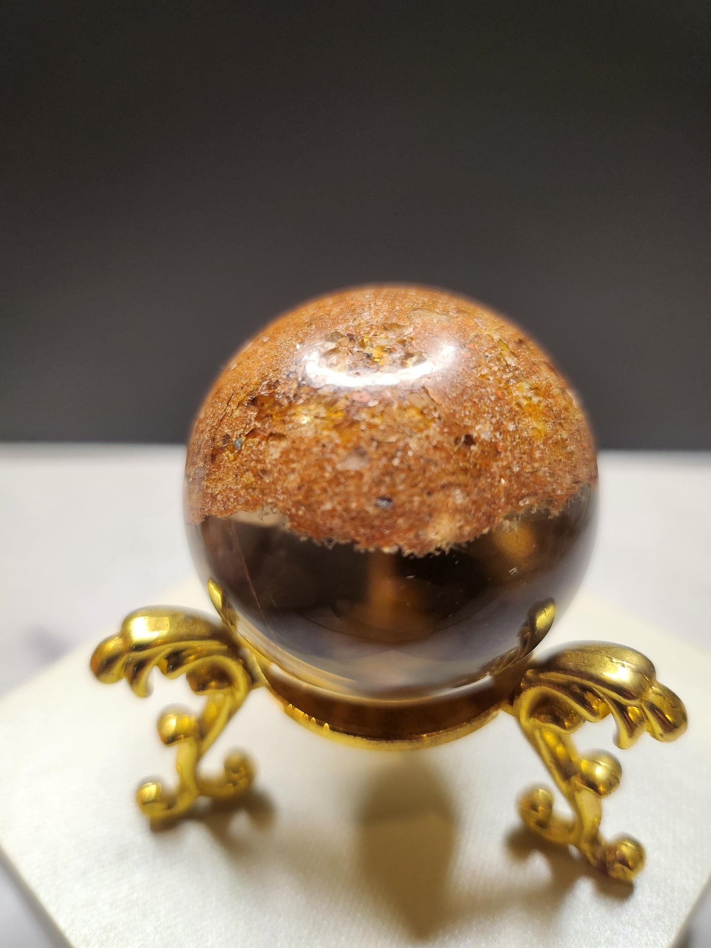 Lodolite, Garden Quartz Sphere