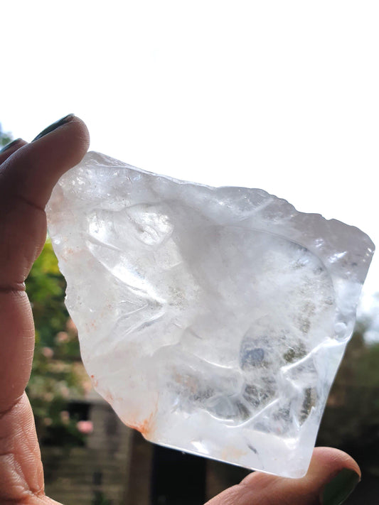 Clear Quartz Freeform Carving