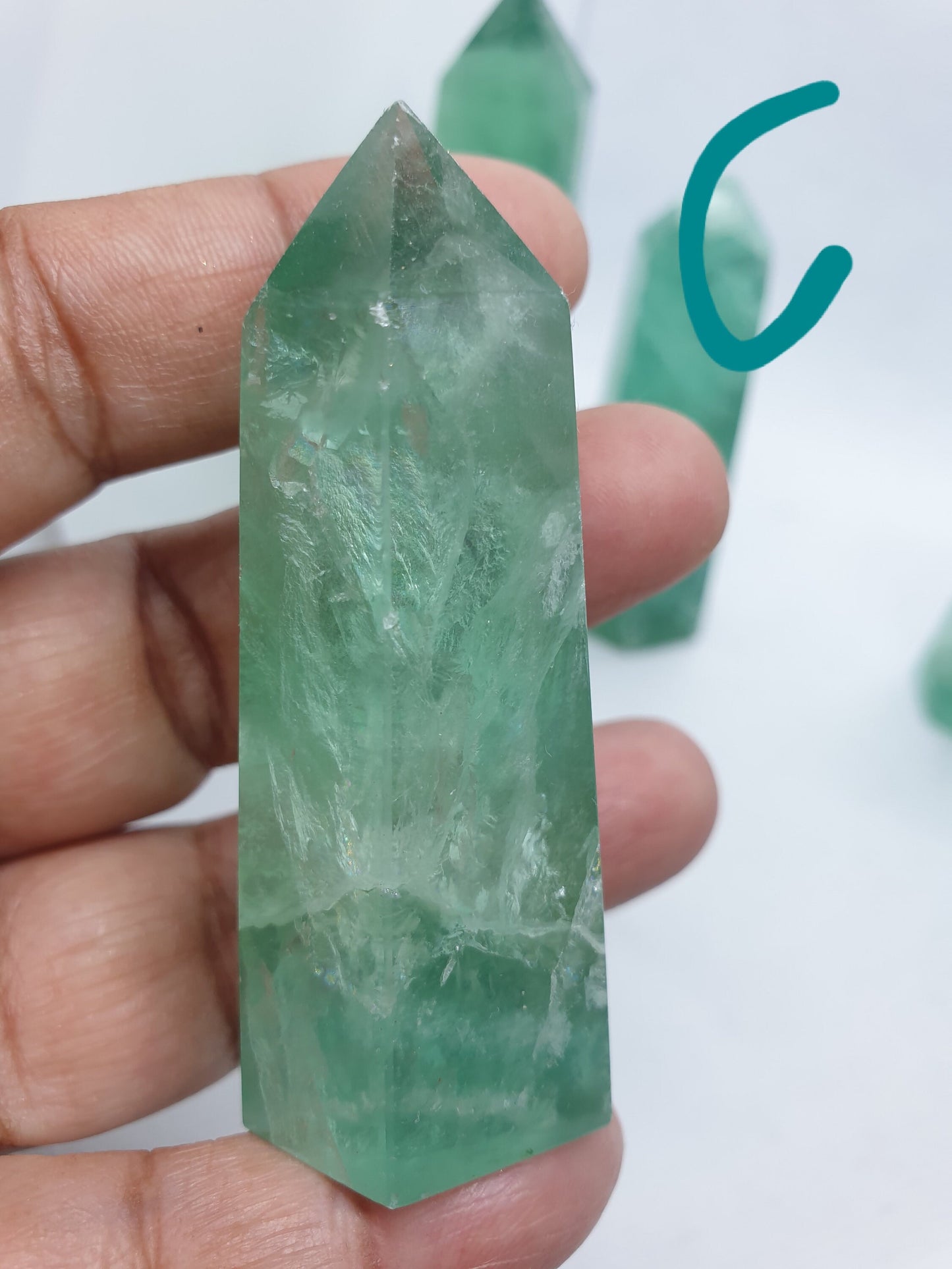 Green Fluorite Towers
