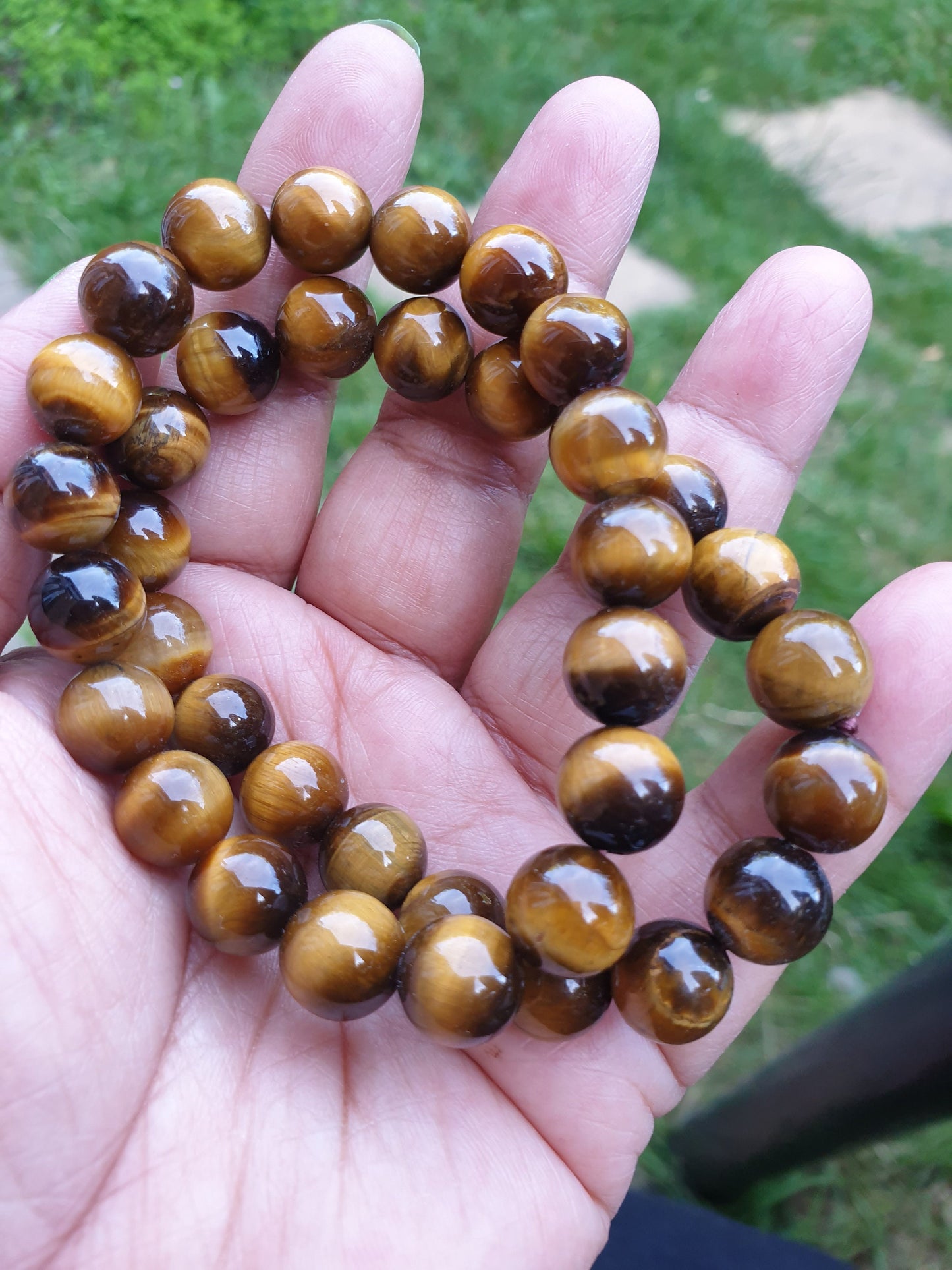 Yellow Tiger's Eye Bracelets