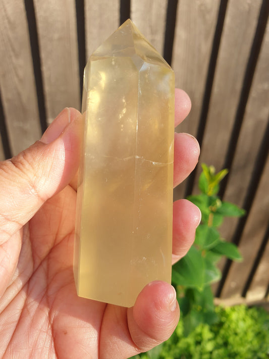 Gorgeous Lemon Quartz Towers