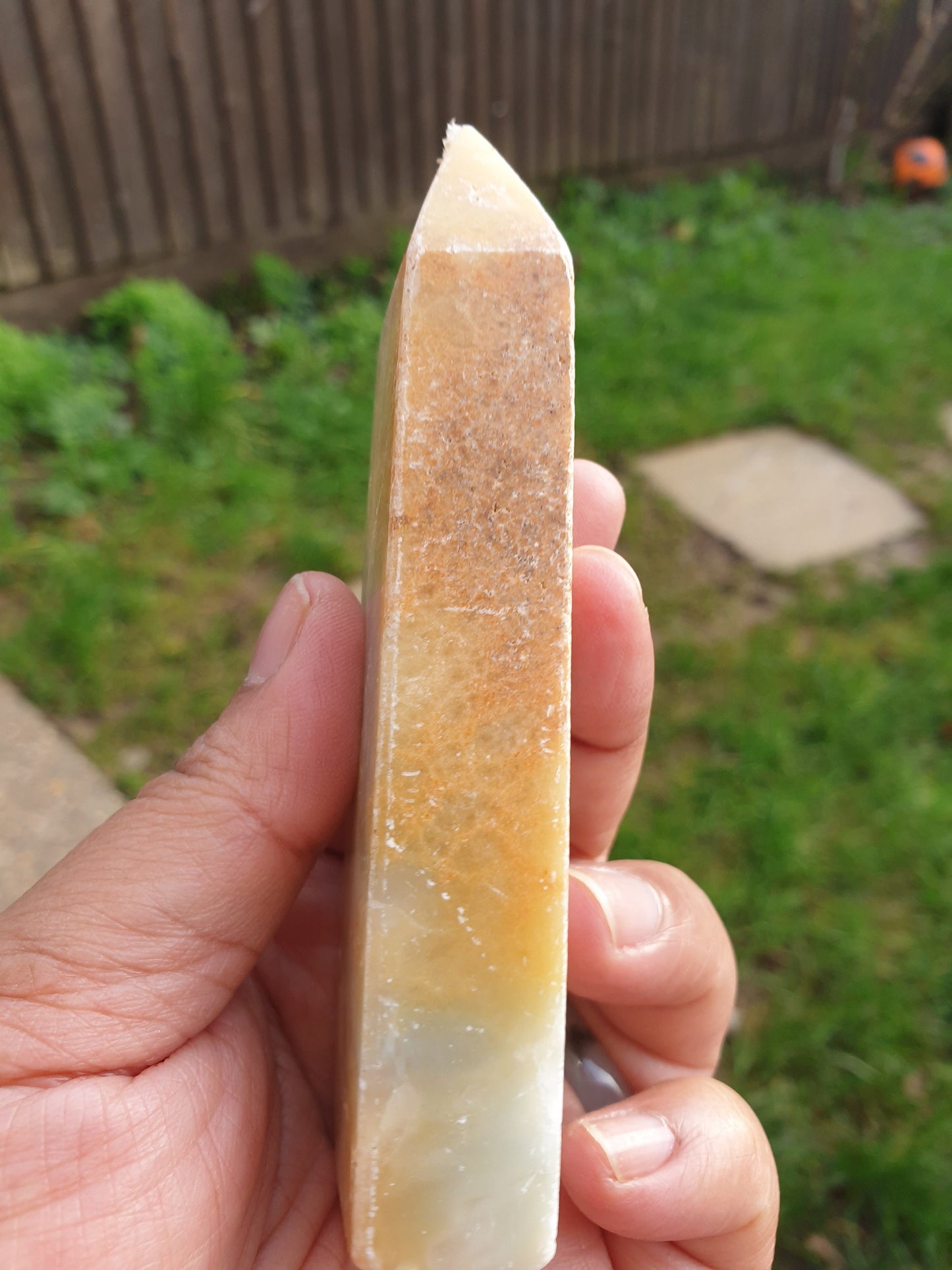 Green Onyx/Afghan Jade Obelisk/Tower