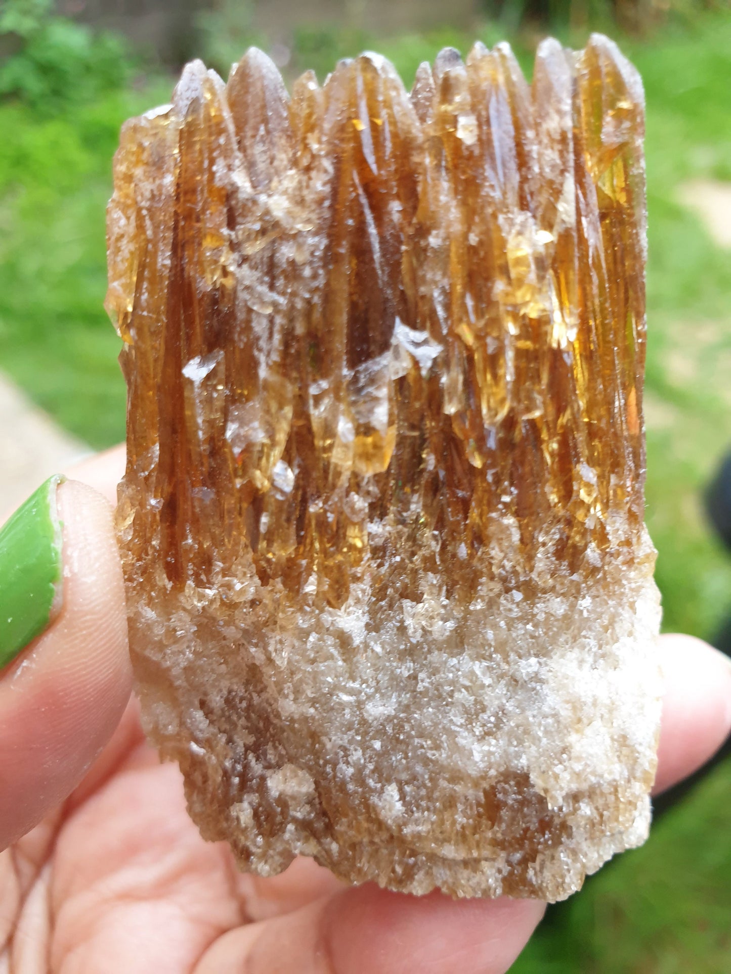 Raw Amber Calcite