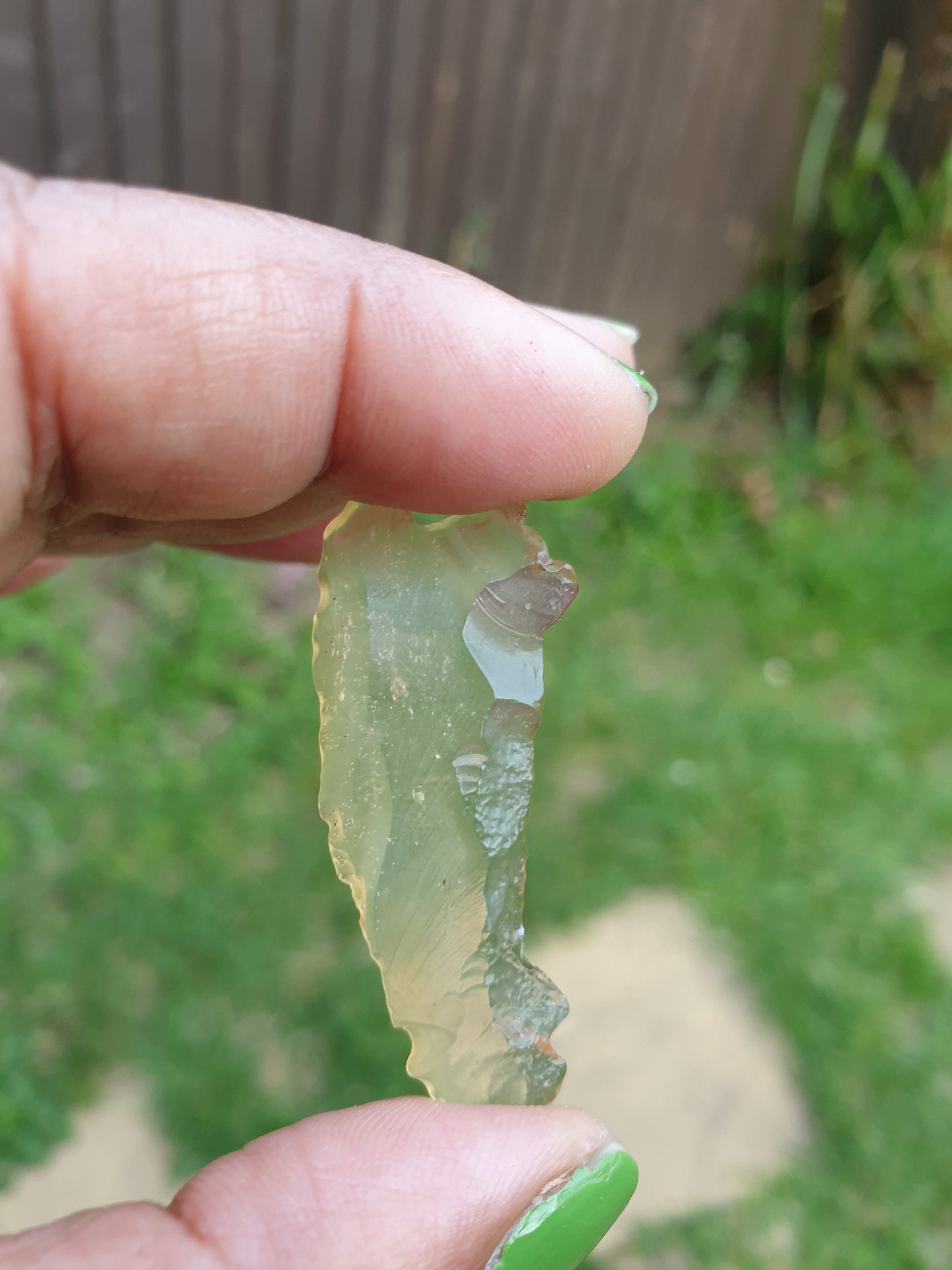 Angel Chime Libyan Desert Glass