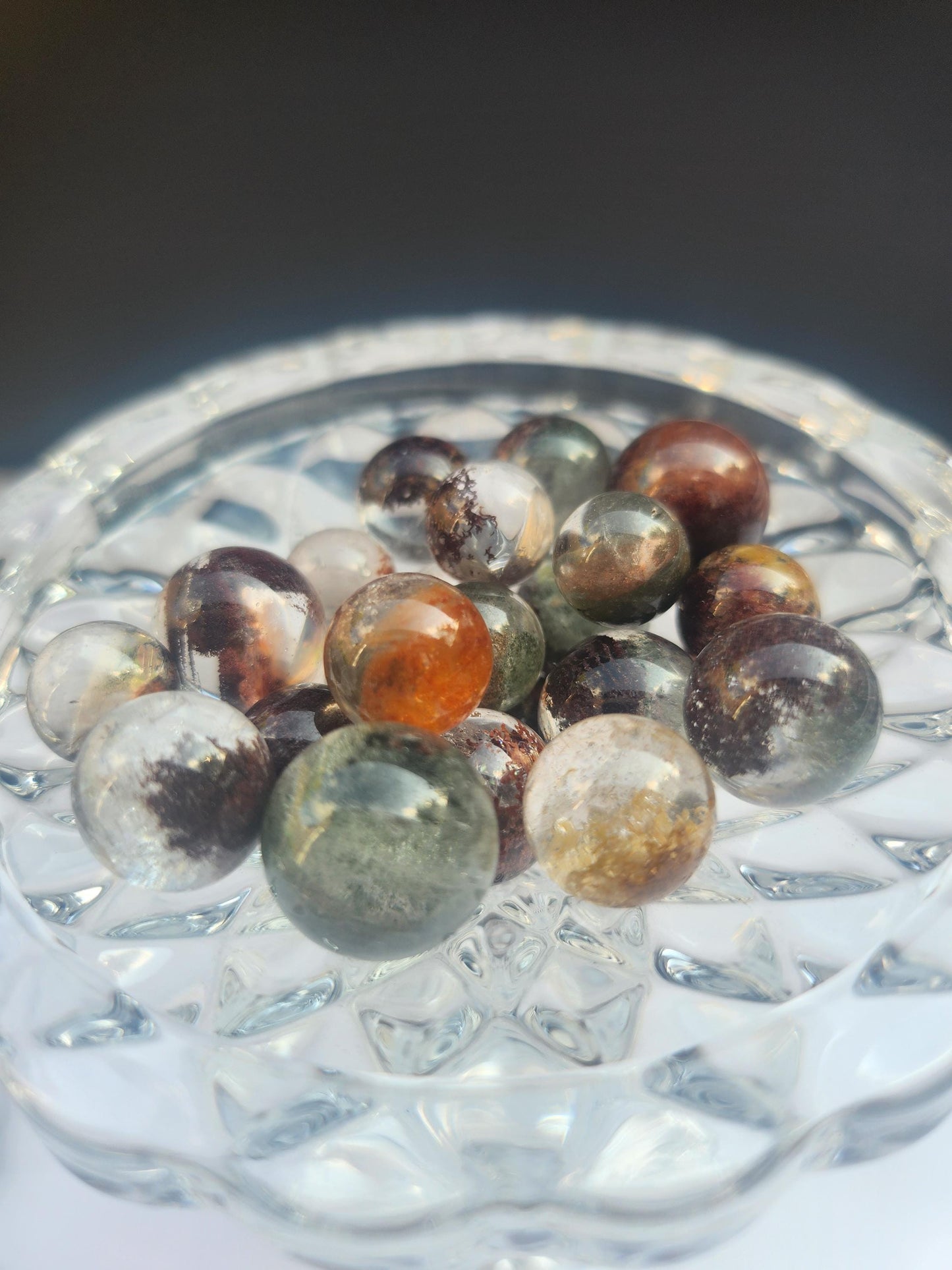 Mini Garden Quartz/Shaman Quartz Spheres