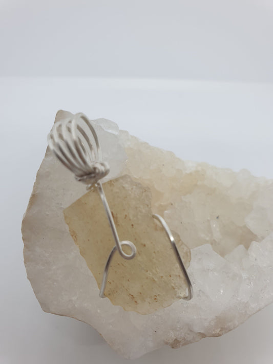 Libyan Desert Glass Pendant