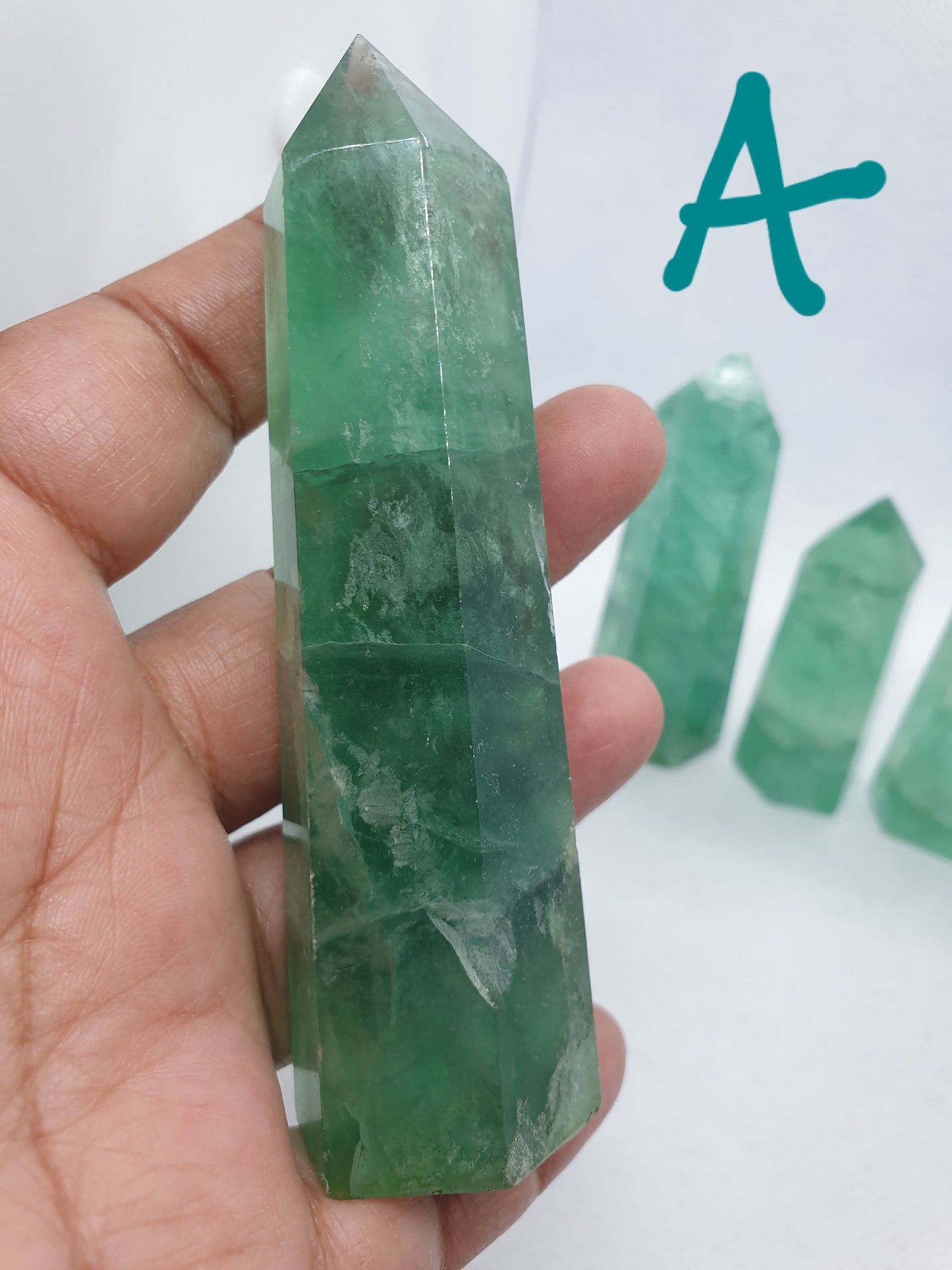 Green Fluorite Towers
