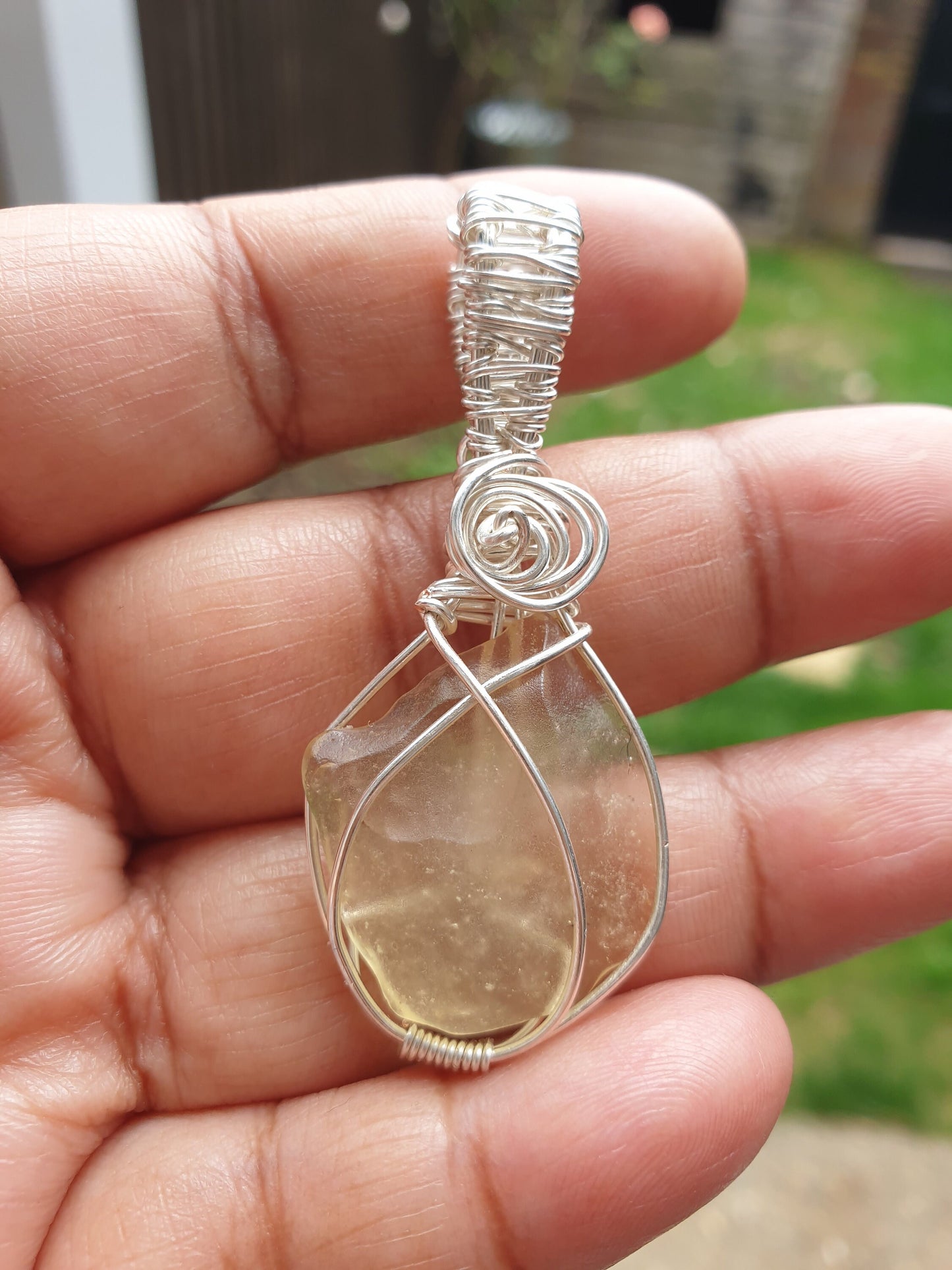 Libyan Desert Glass Pendant