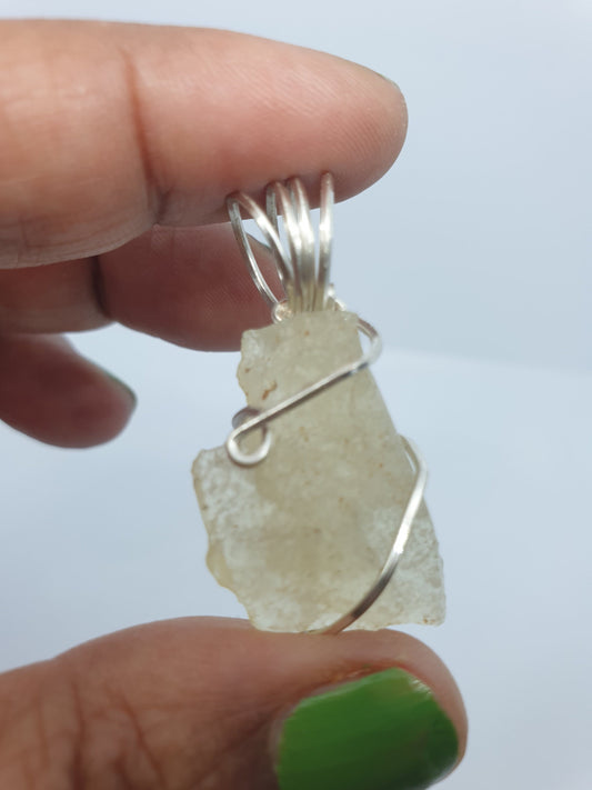 Libyan Desert Glass Pendant