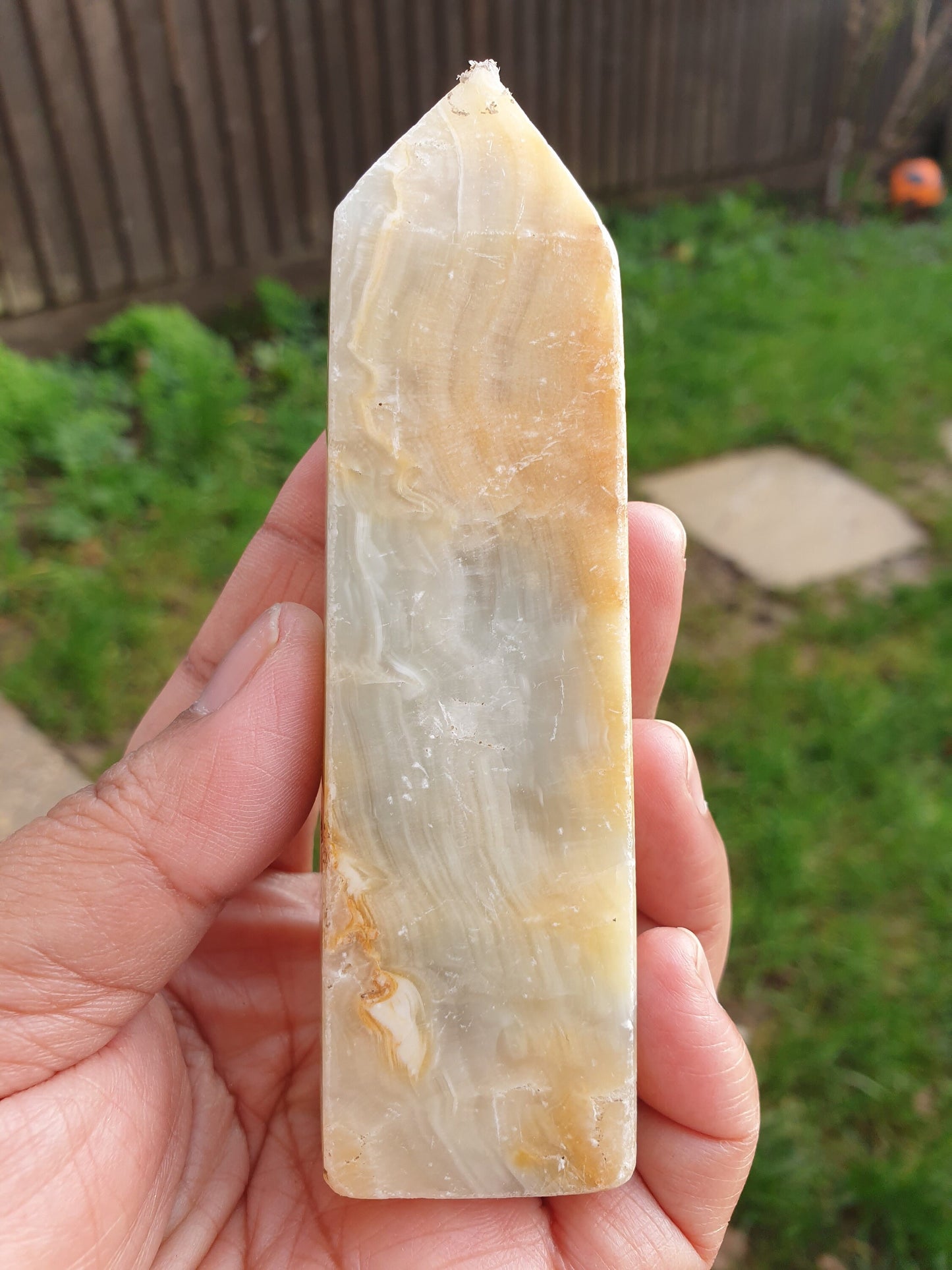 Green Onyx/Afghan Jade Obelisk/Tower